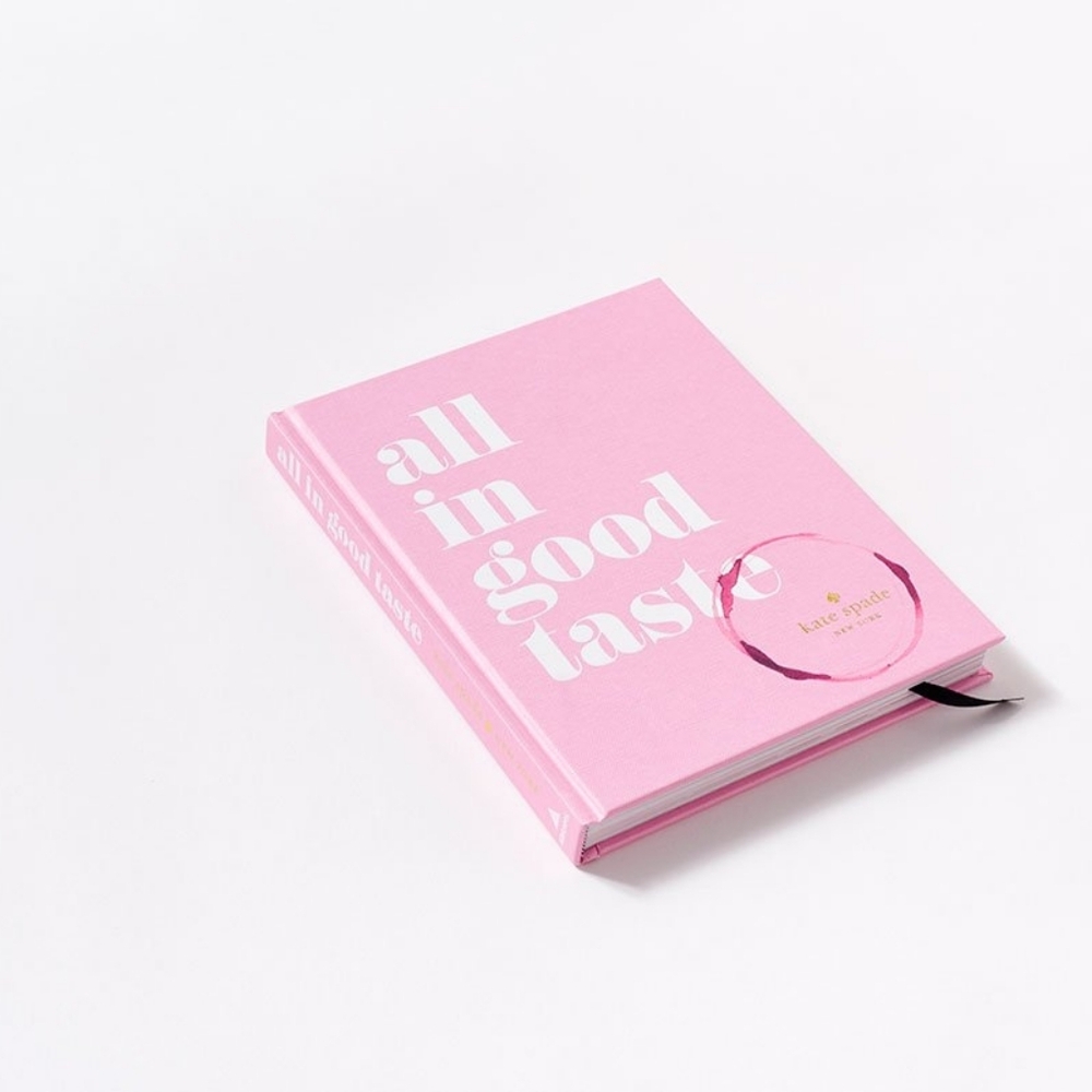 kate spade all in good taste book